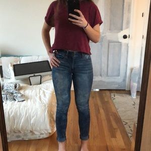 GREAT CONDITION AEO HIGH RISE JEGGING